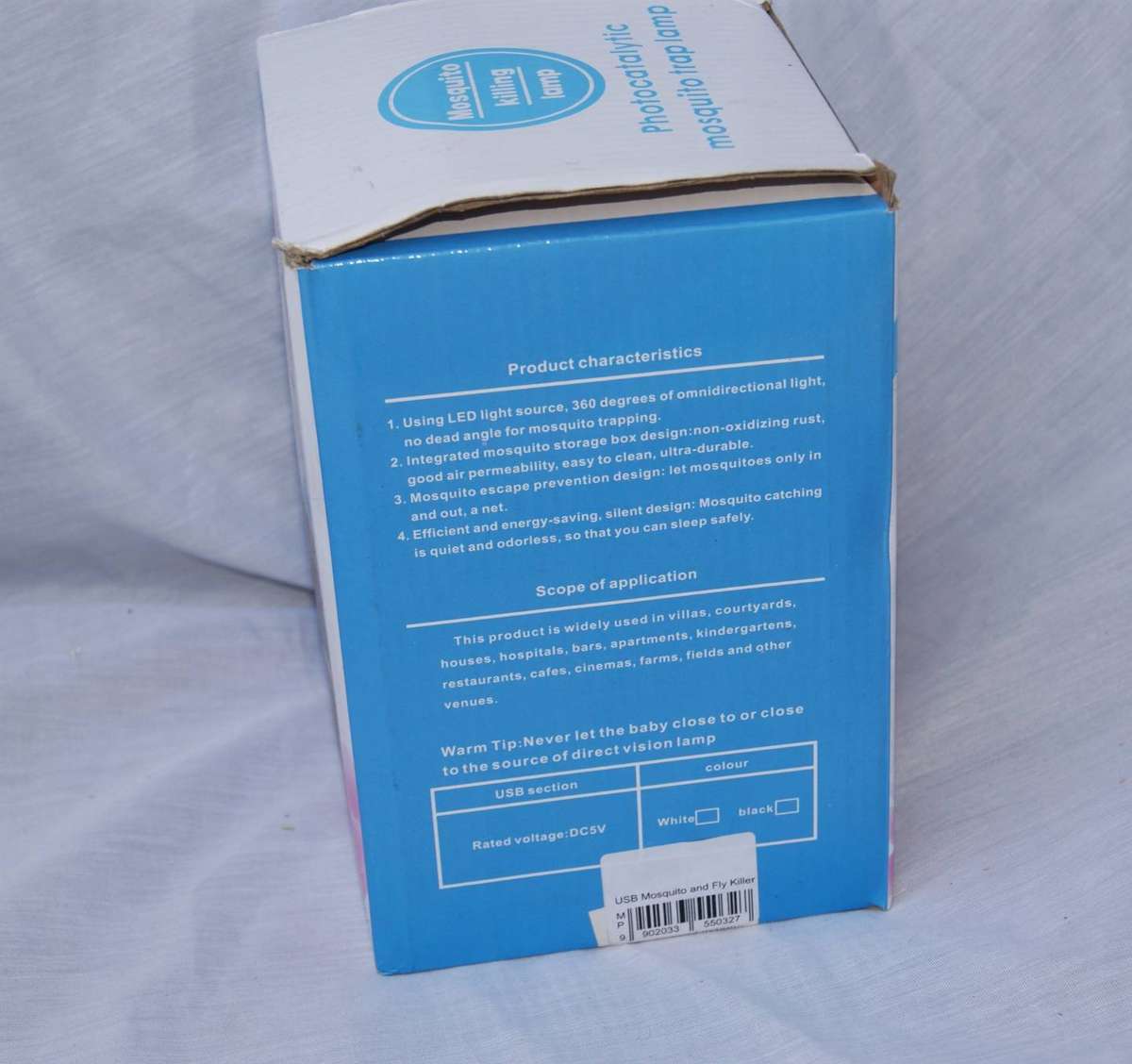 New in Box Mosquito Killing Lamp