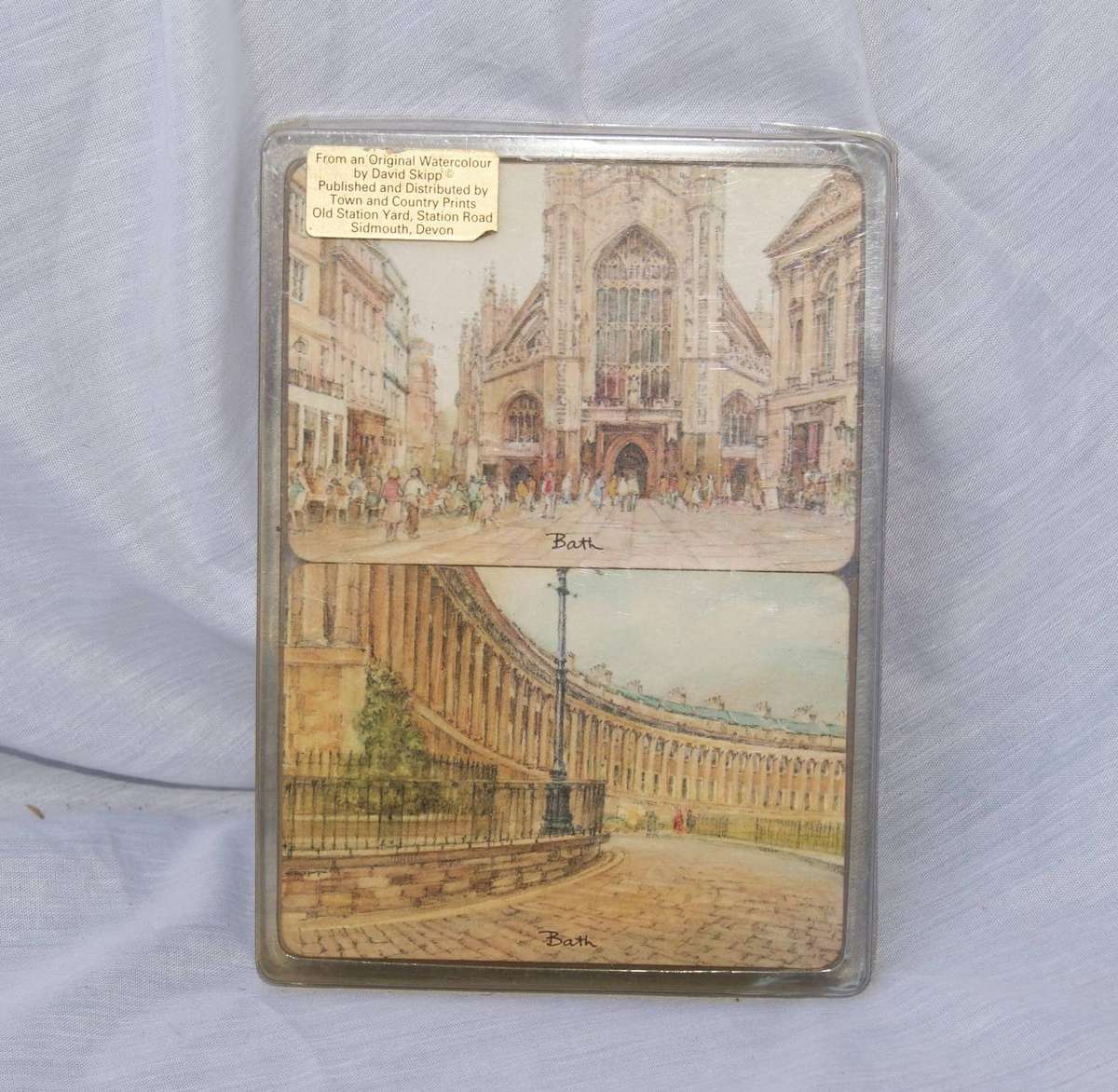 Set of 6 Local View "Bath" Coasters