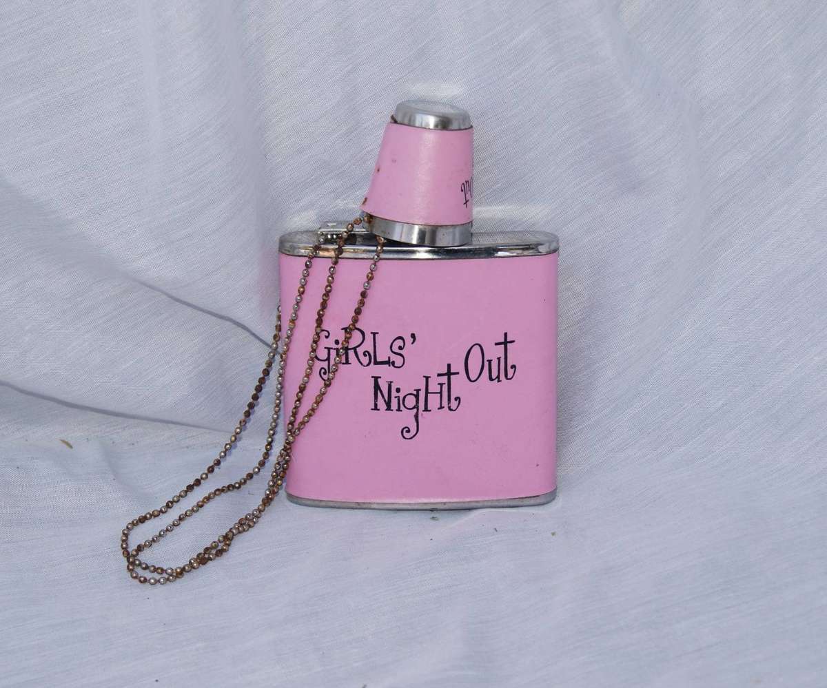 Girls Night Out Flask and Shot Glass