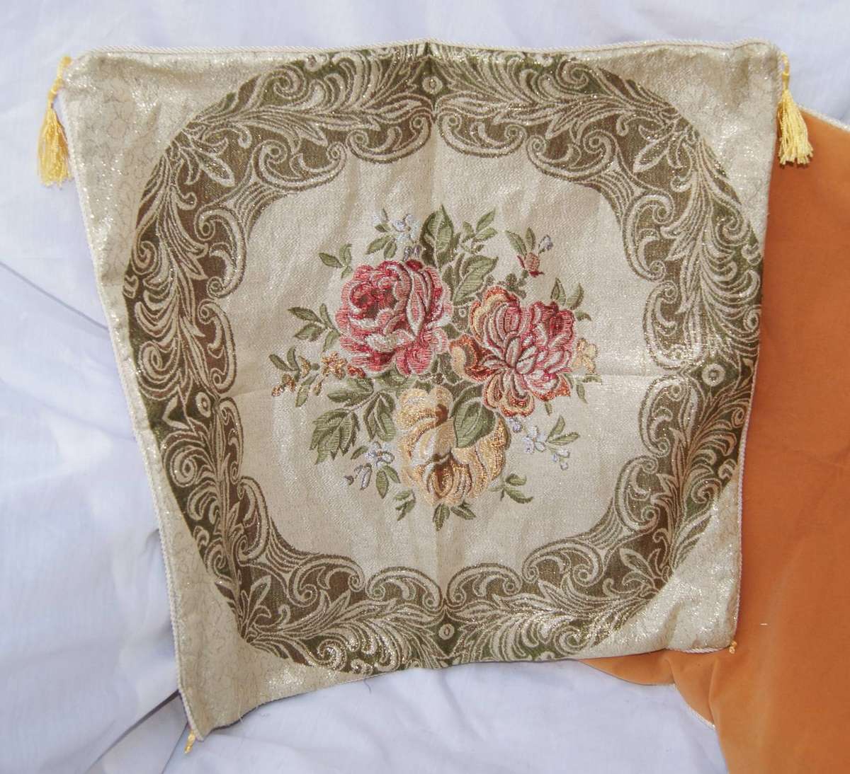 Pair of Embroidered Scatter Cushion Covers