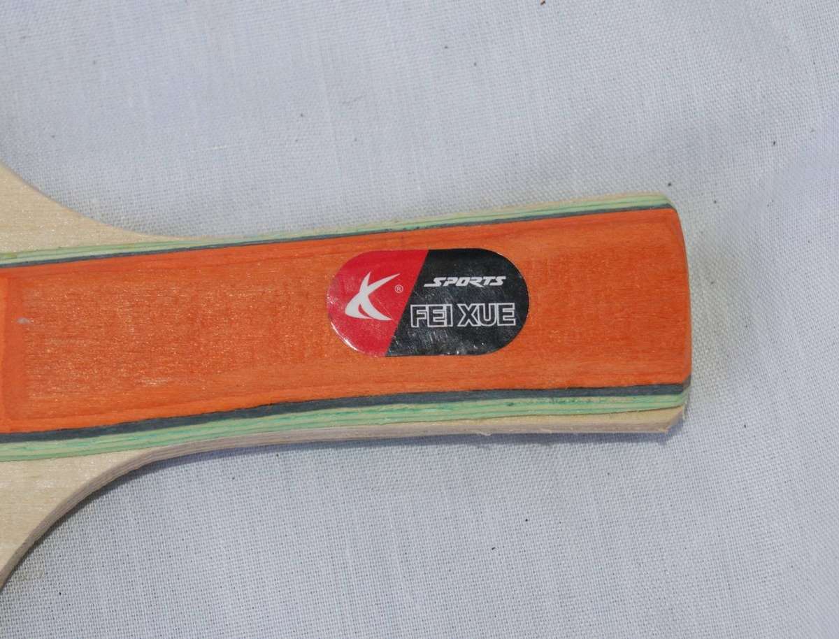 Pair of Fei Xue Table Tennis Rackets
