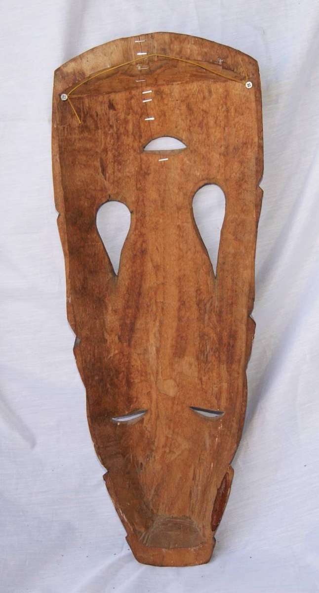 Hand Carved Wooden Tribal Mask