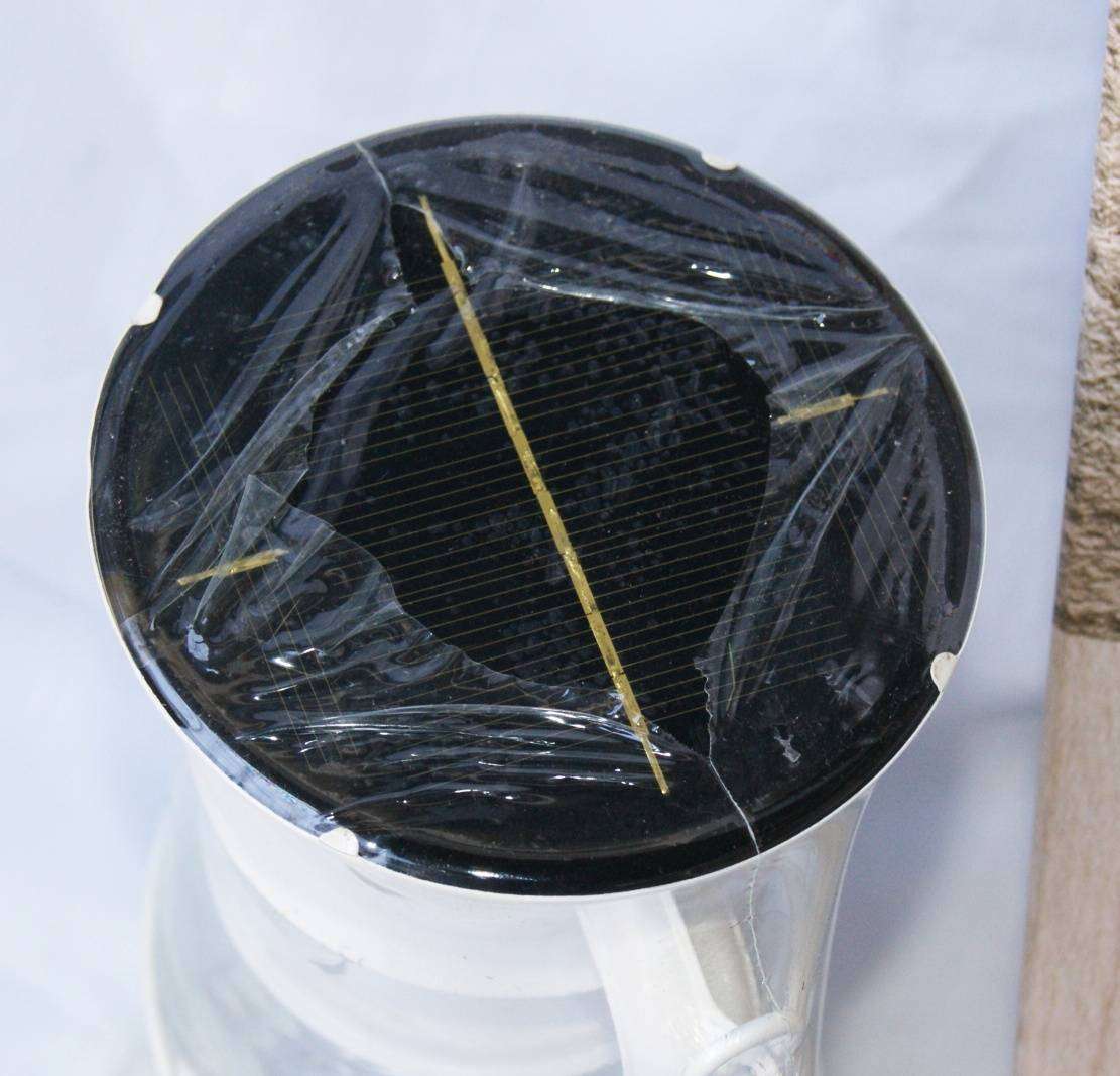 New in Box Organic Soul White Solar Lantern
