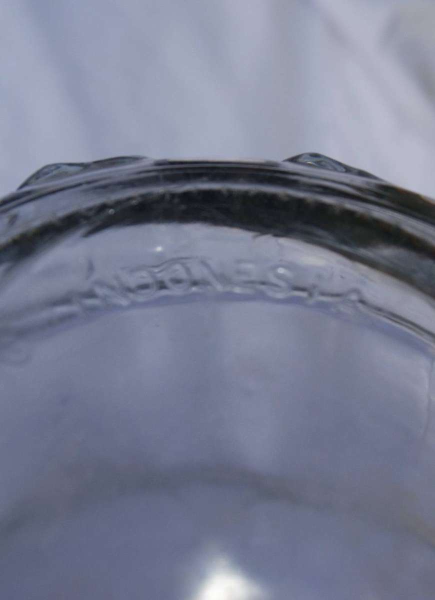 Indonesian Glass Cookie Jar