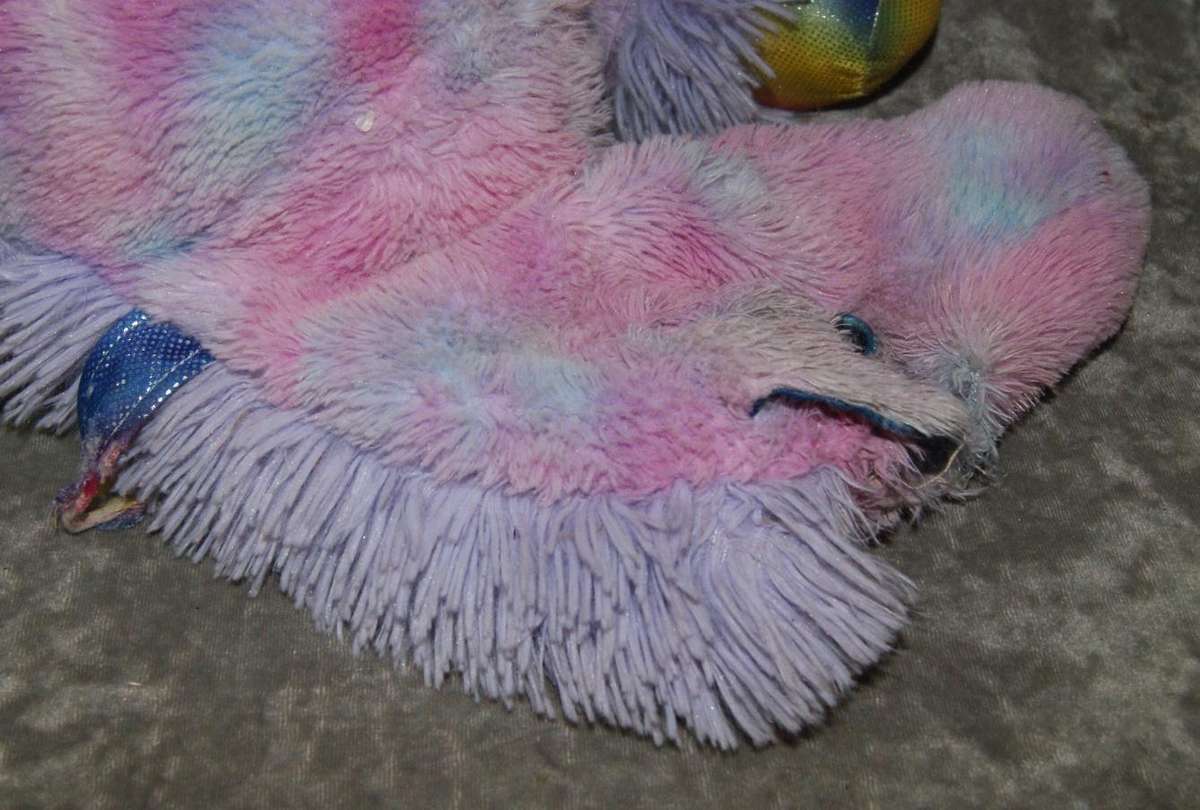 Plush unicorn @ Crazy R1 start