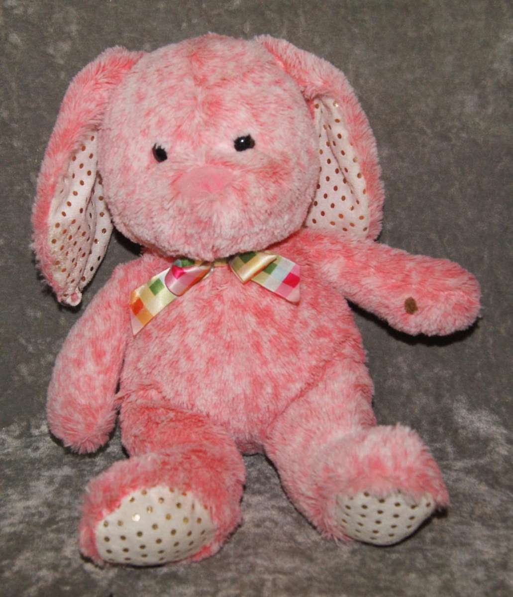 Plush pink bunny @ Crazy R1 start