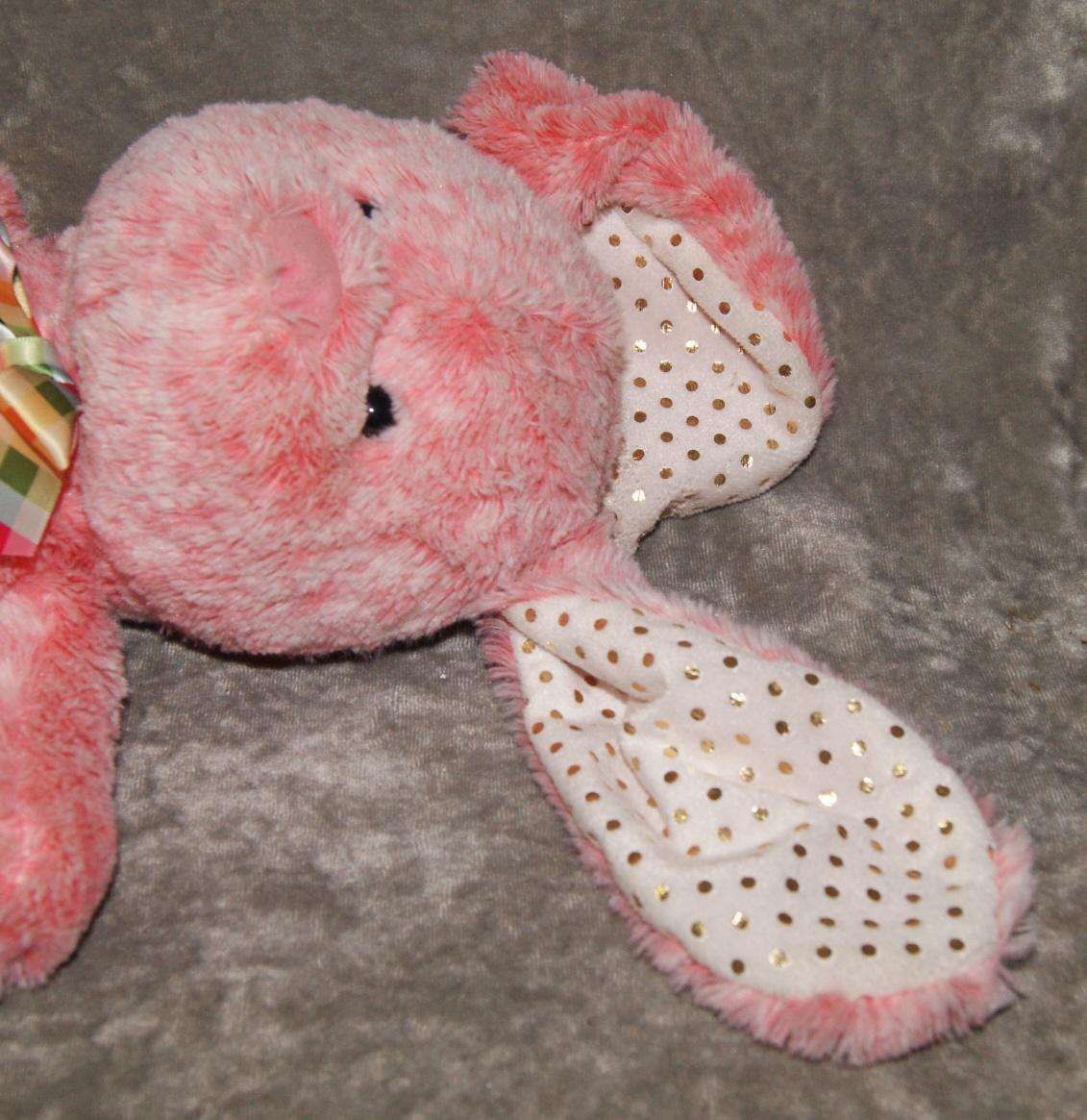 Plush pink bunny @ Crazy R1 start