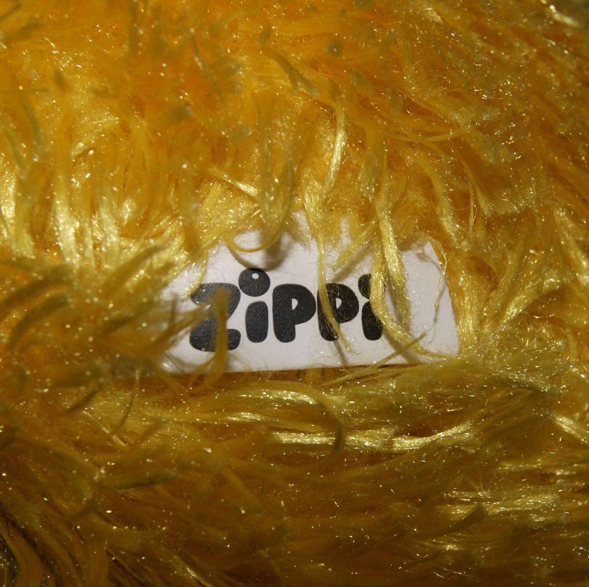 Plush yellow fuzzy monster @ Crazy R1 start