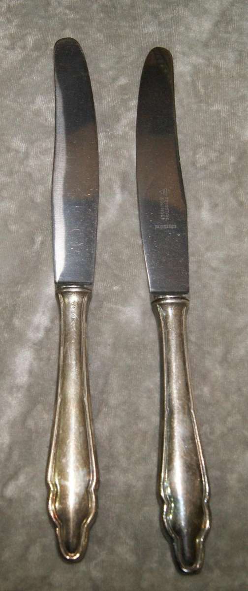 Pair of vintage Feinstaht Solingen knives (handles marked 100) @ crazy R1 start
