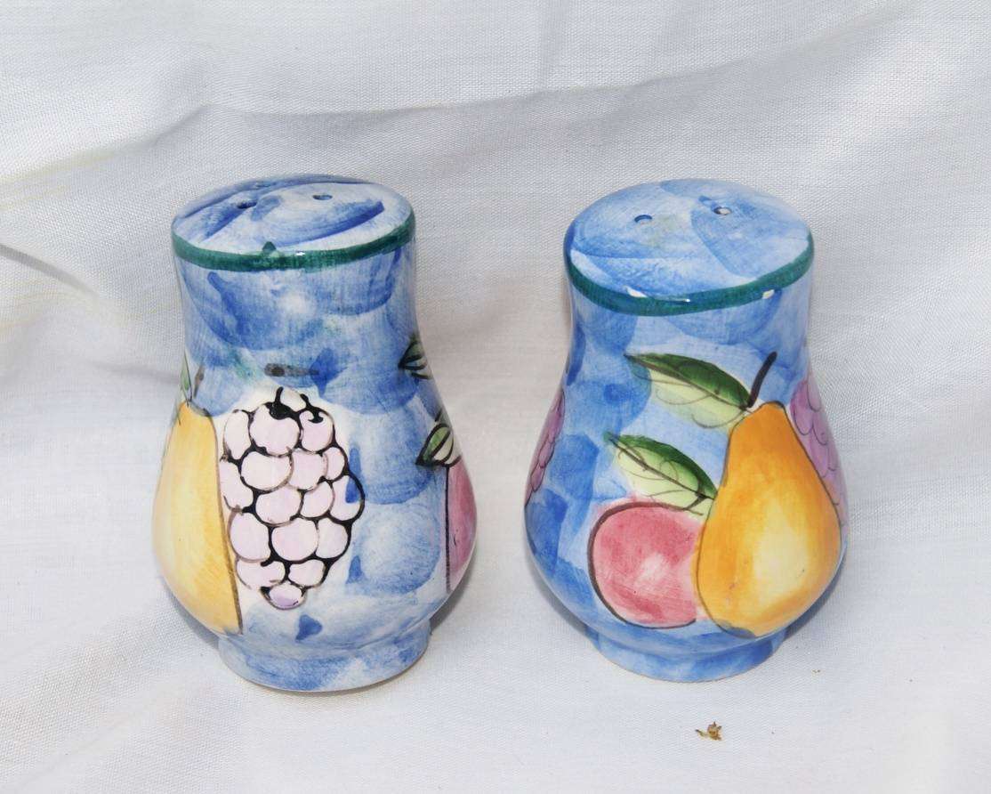 Hand Painted Ceramic 5 Piece Tableware Set