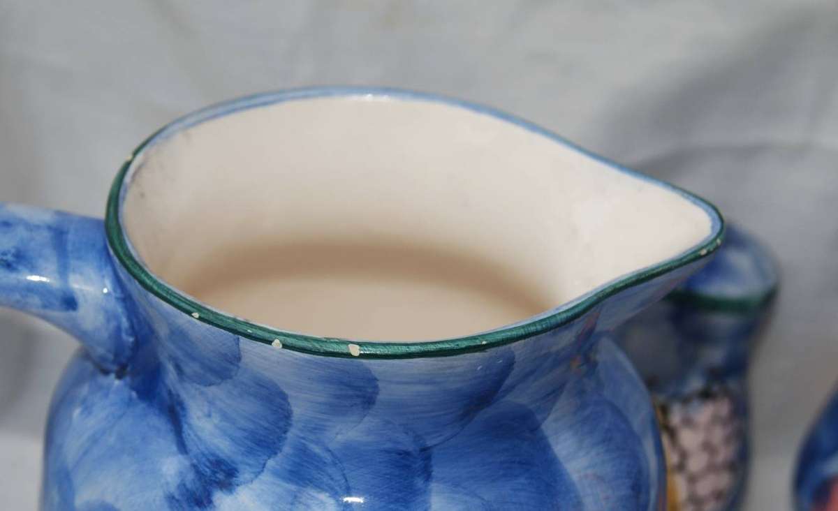 Hand Painted Ceramic 5 Piece Tableware Set
