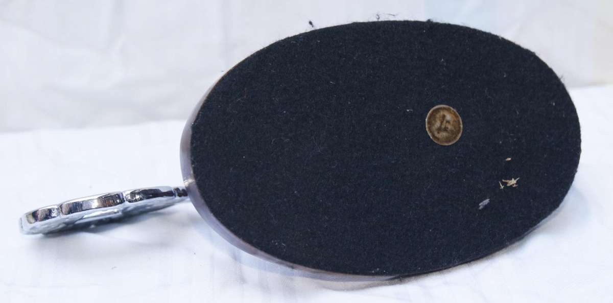 Vintage silver plated 21st key on stand @ crazy R1 start