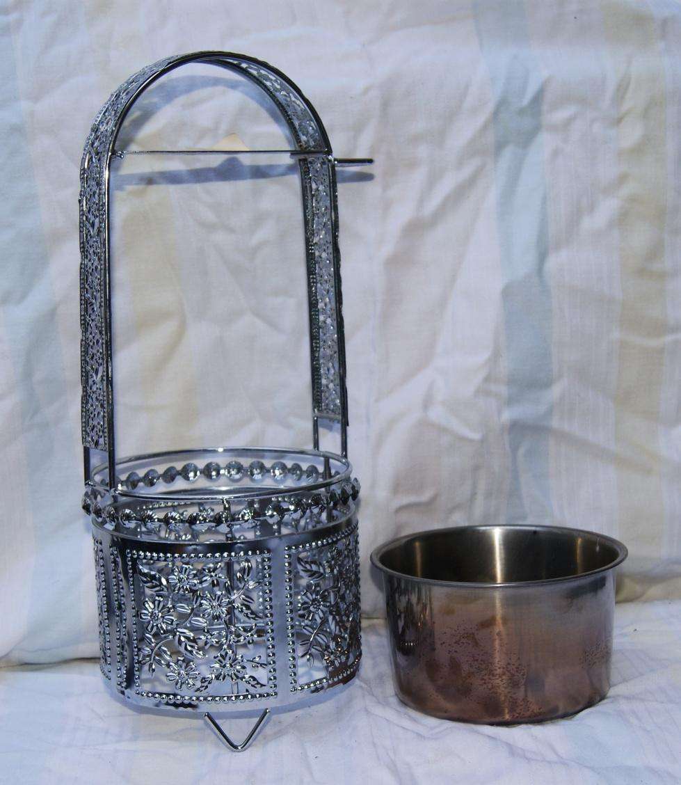 Pierced metal Hookah charcoal holder @ crazy R1 start