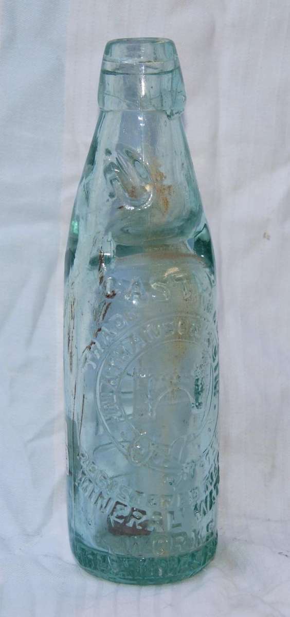 Rare vintage Castle Mineral Water bottle