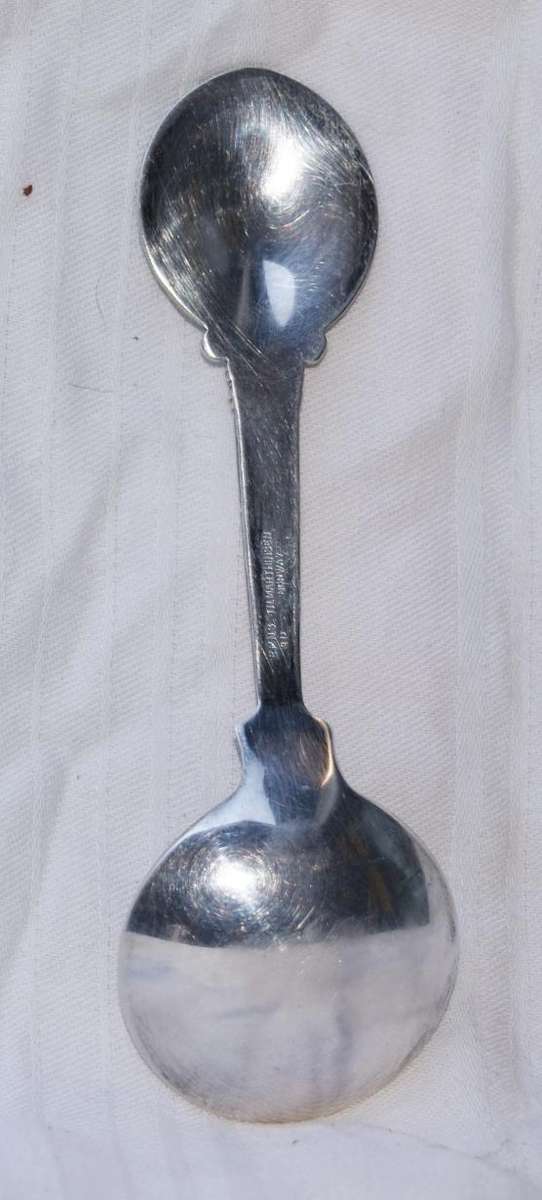Vintage T.H Marthinsen Norway EPNS sugar spoon