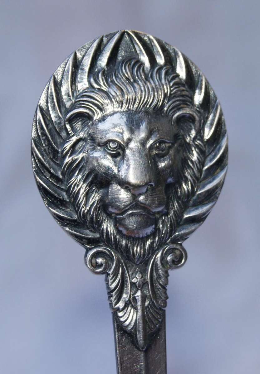 Vintage T.H Marthinsen Norway EPNS sugar spoon