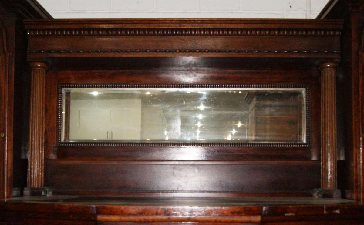Antique Victorian Oak colonial buffet/ sideboard