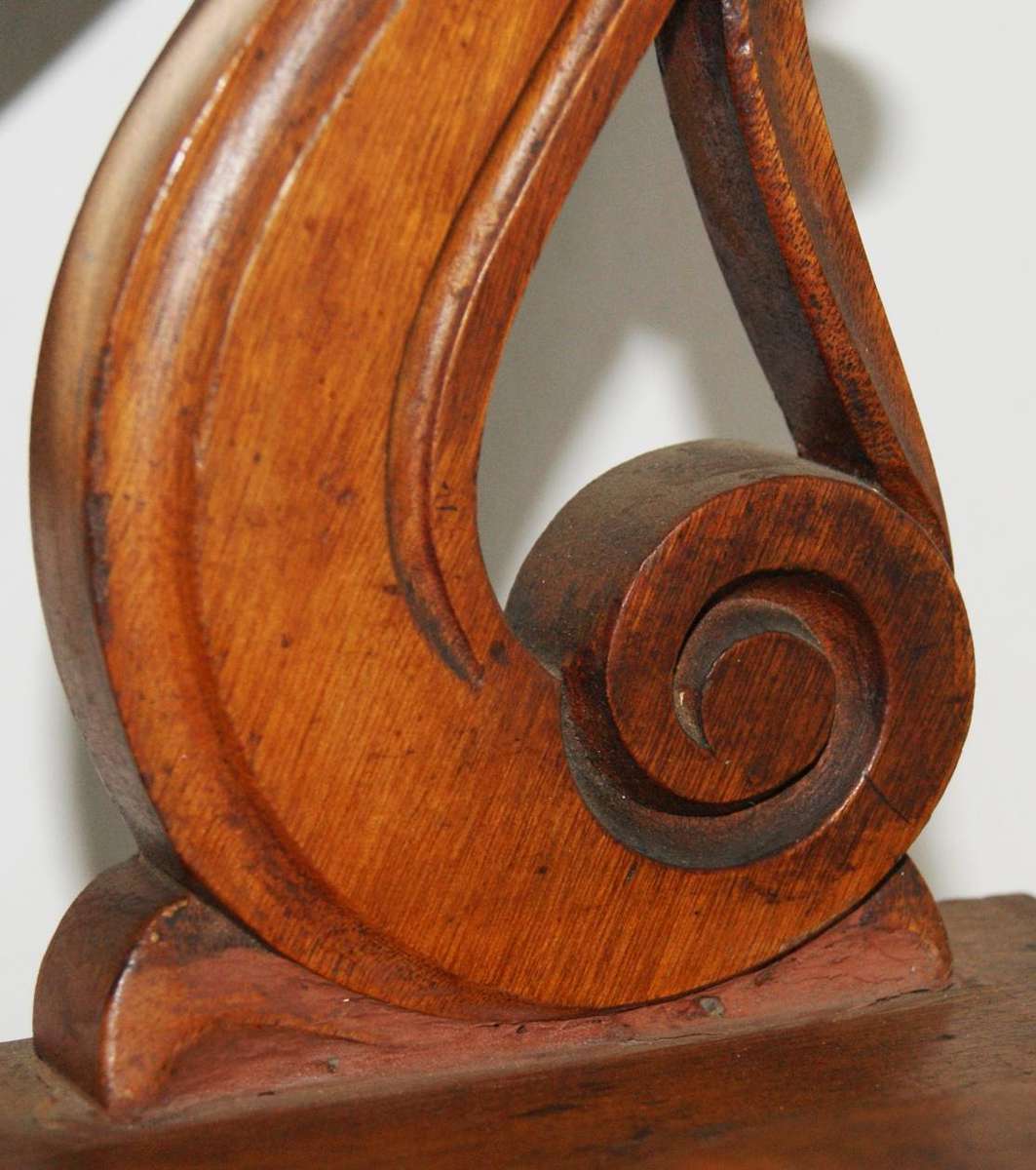 Victorian Mahogany Oval Dressing Table Mirror with Dual Hidden Trinket Compartments