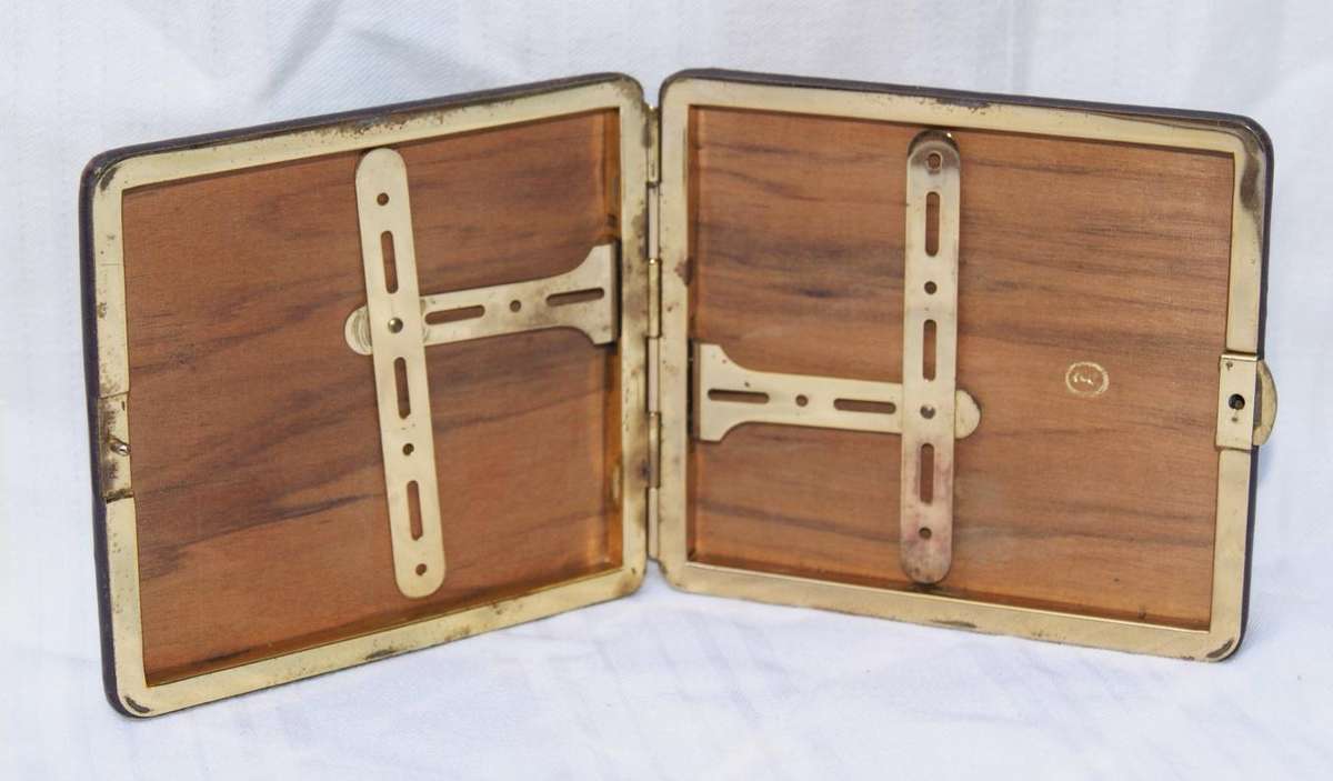 Vintage Leather Cigarette Case