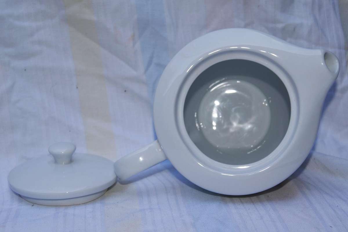 Woolworths Essentials White Porcelain Teapot