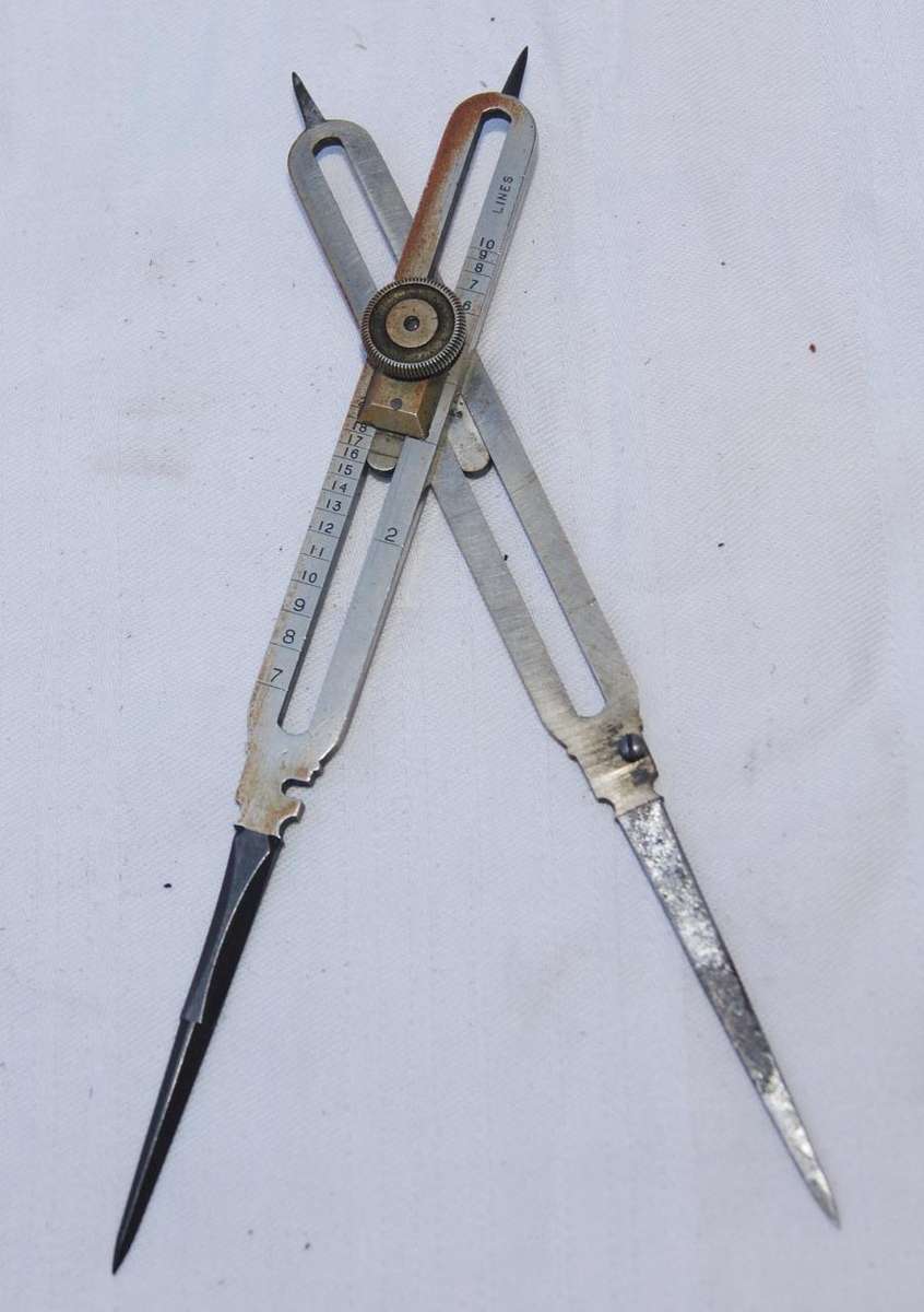 Antique Proportional Divider  Possibly Elliot Bros 