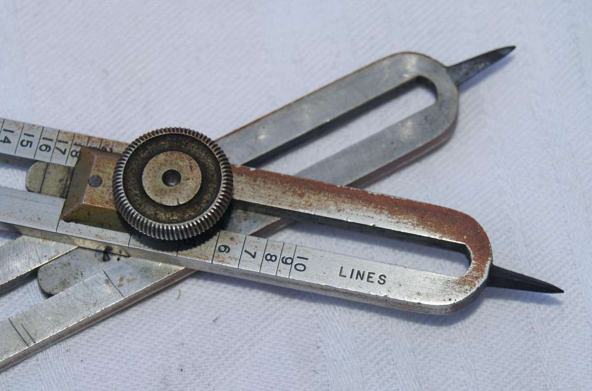 Antique Proportional Divider  Possibly Elliot Bros 