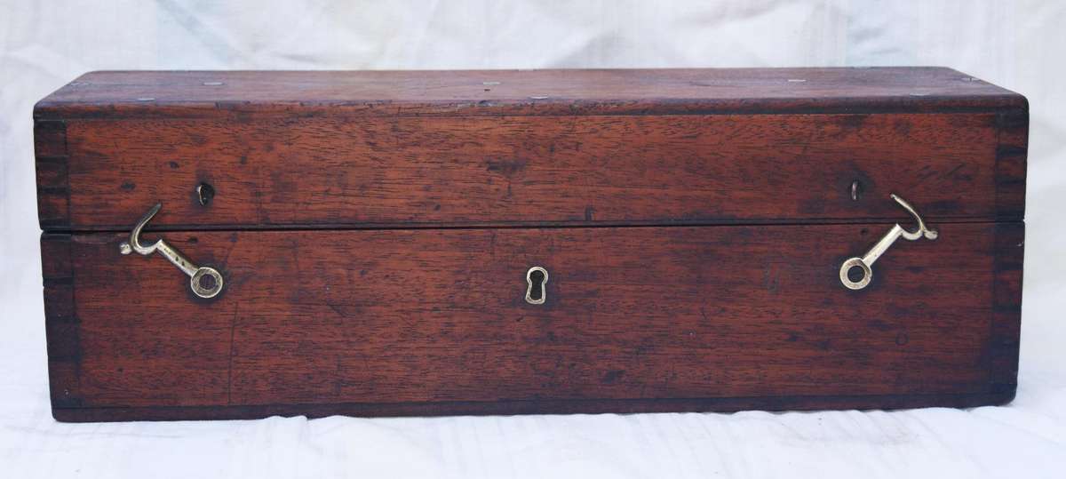 Antique Negretti & Zambra Surveyors Level in Original Wooden Box