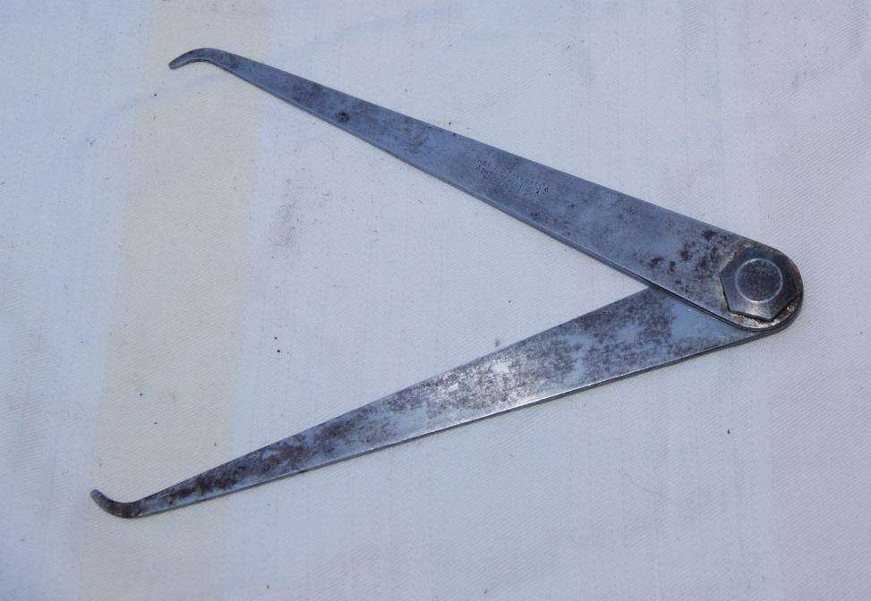 Vintage L.S. Starrett Co. Inside Callipers