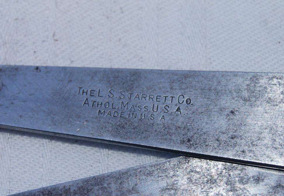 Vintage L.S. Starrett Co. Inside Callipers