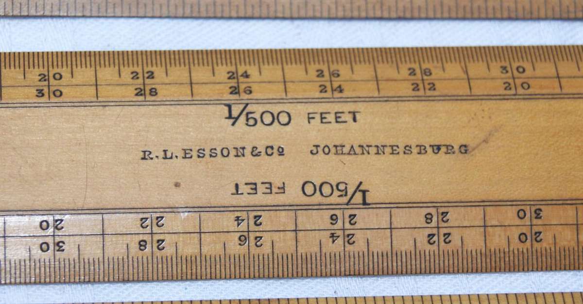 Antique Robert Nicholl London Scale Rule Set  8 Rules in Flame Mahogany Box