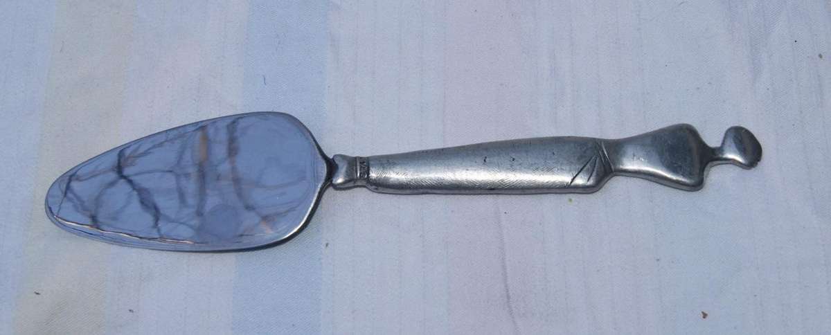 Carrol Boyes Pewter Cake Lifter  Female Form