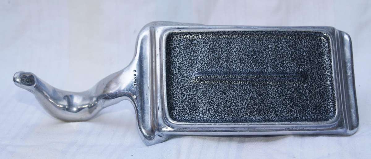 Carrol Boyes Female Diver Toast Rack  Sculptural Pewter Design