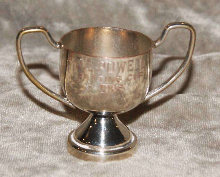 Small Silver Plated Trophy