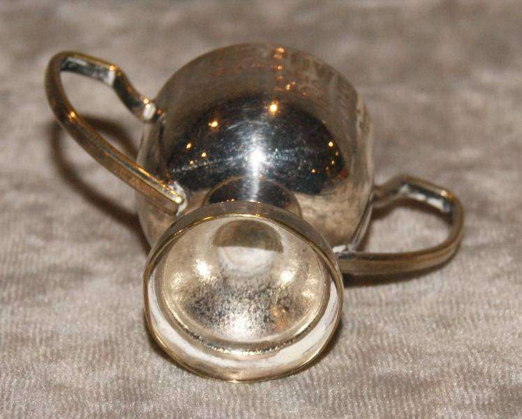 Small Silver Plated Trophy