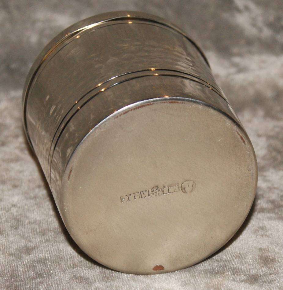 EPNS A1 Plate Tea Caddy