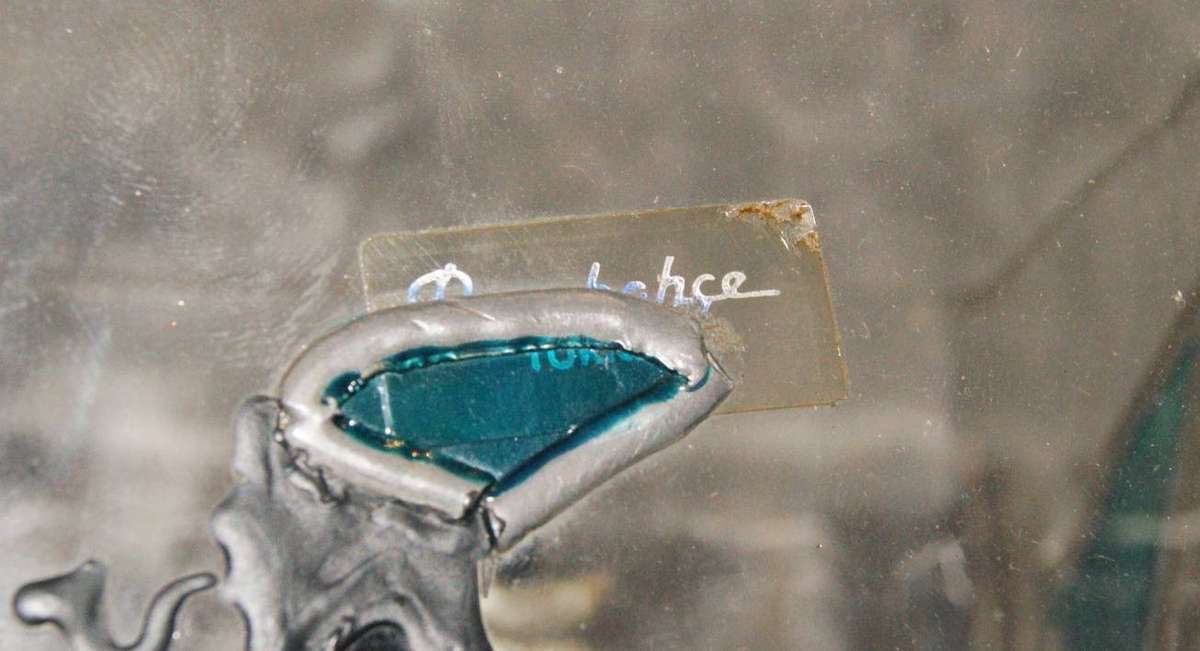 Hand Decorated Pasabahc Glass Vase