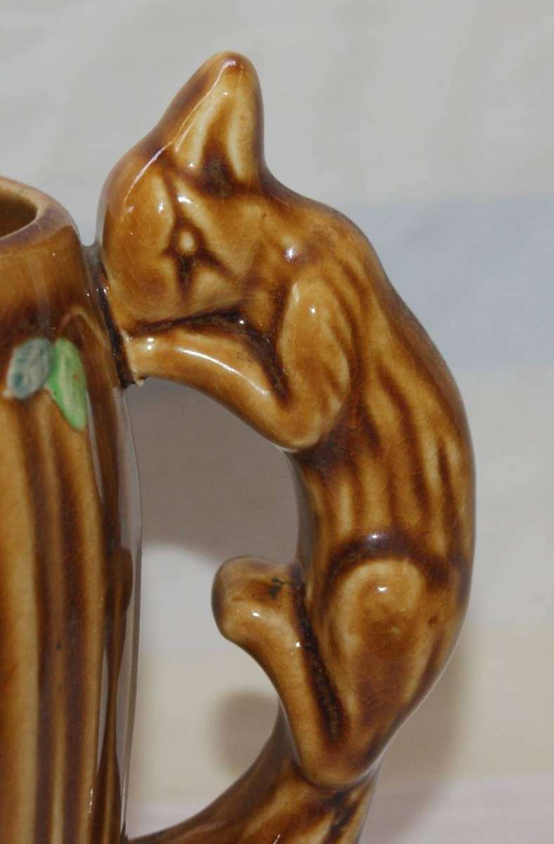 Vintage Acorn and Squirrel Jug
