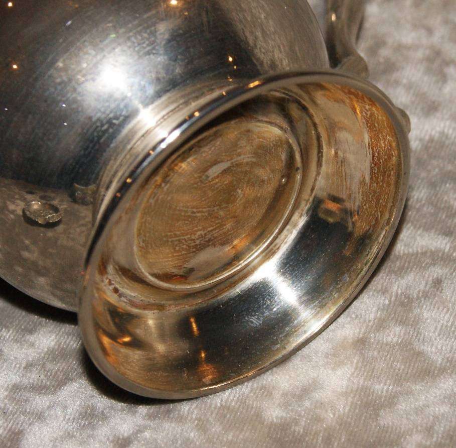 Vintage Silver Plated Beer Mug