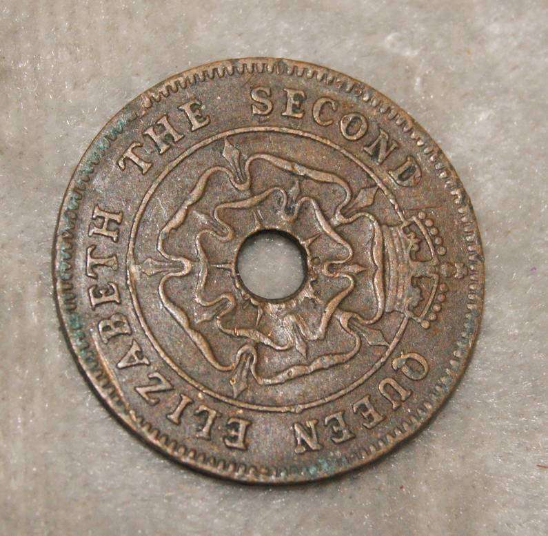 1954 Southern Rhodesia Half Penny (UNC)