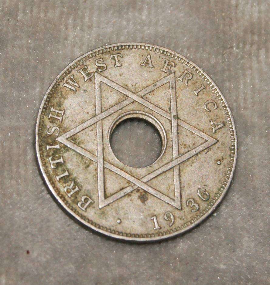 1936 British West Africa One Halfpenny