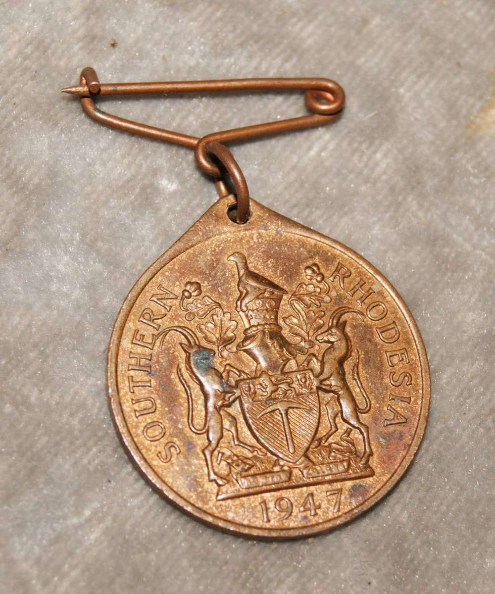 Southern Rhodesia 1947 Royal Visit Medal