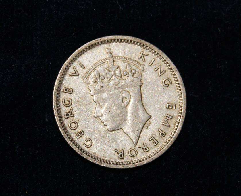 1944 Southern Rhodesia 3 Pence (50% Silver)