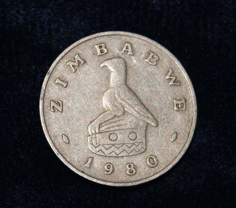 Zimbabwe 1980 10cent Coin