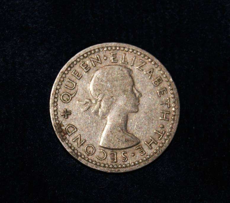 1956 Rhodesia and Nyasaland 3 Pence