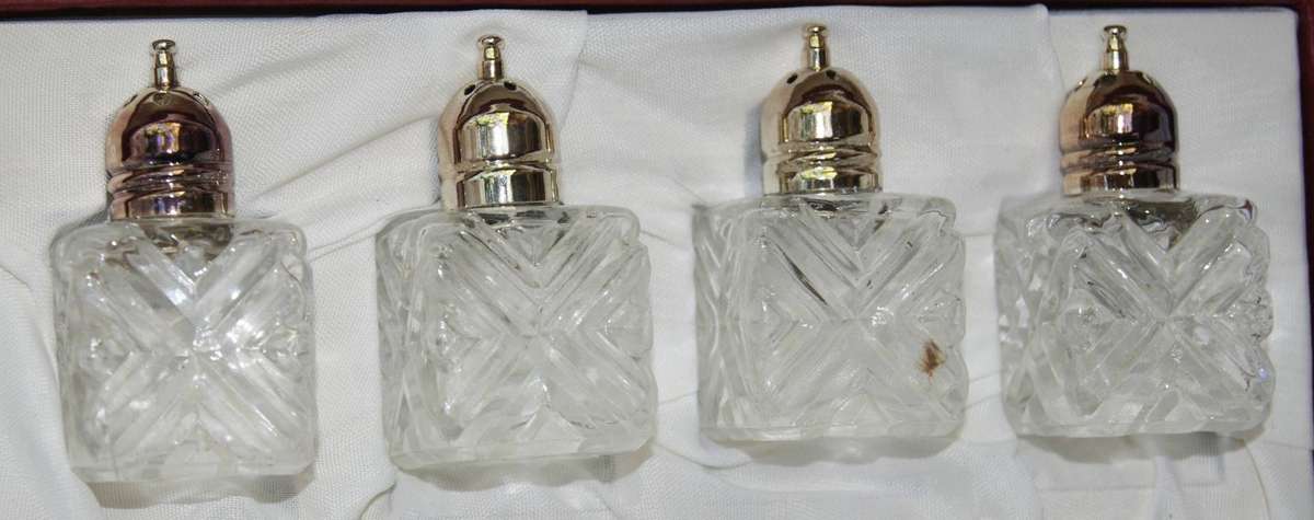 Boxed Set of 8 Personal Salt and Pepper Shakers