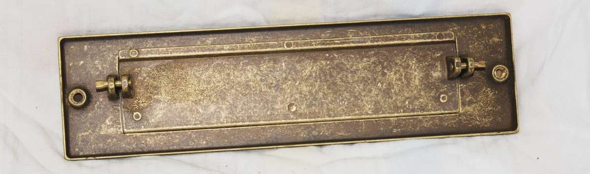 Brass Letter Slot for Door