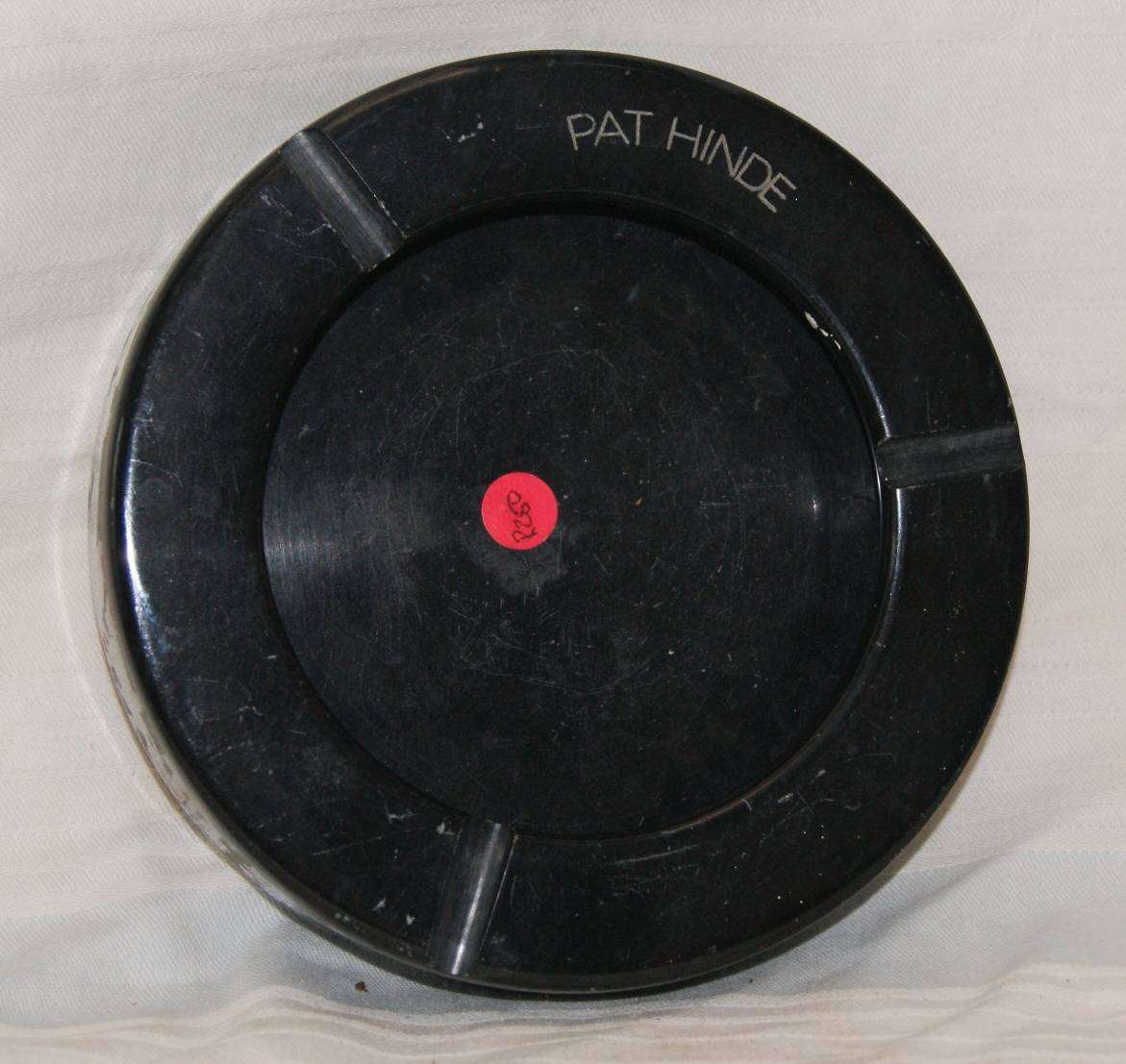 Vintage Engraved Stone Ashtray