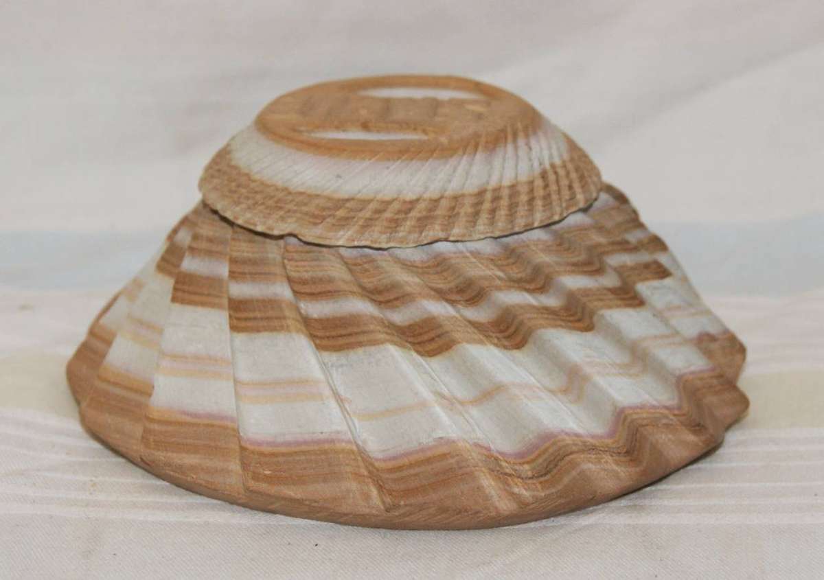 Hand Carved Stone Trinket Box