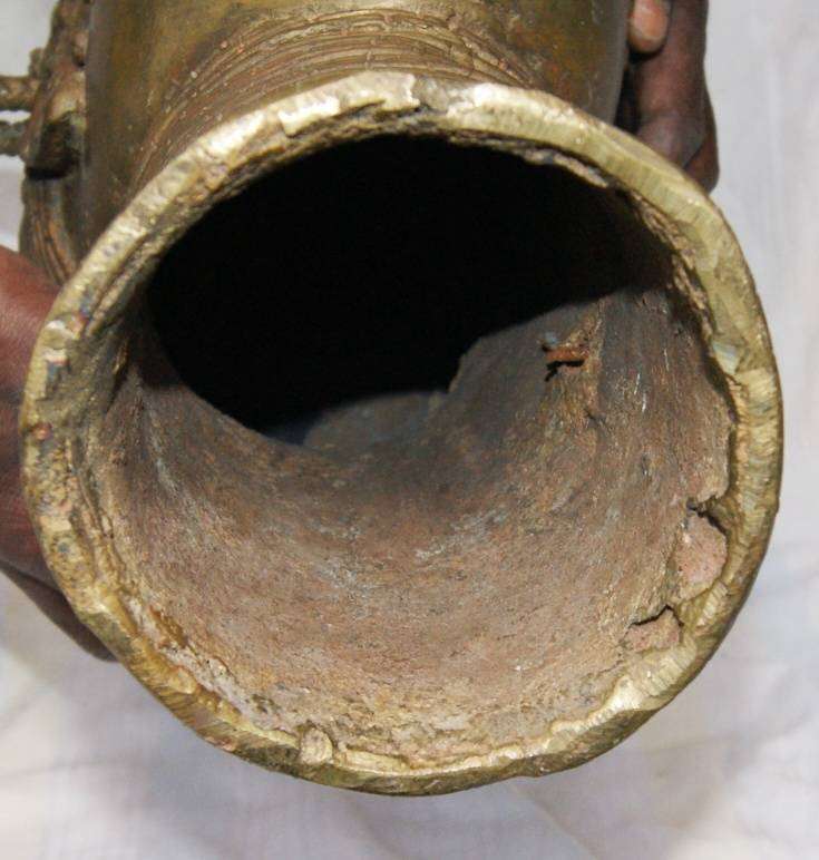 Antique Benin Bronze "Ife" (Queen Mother)