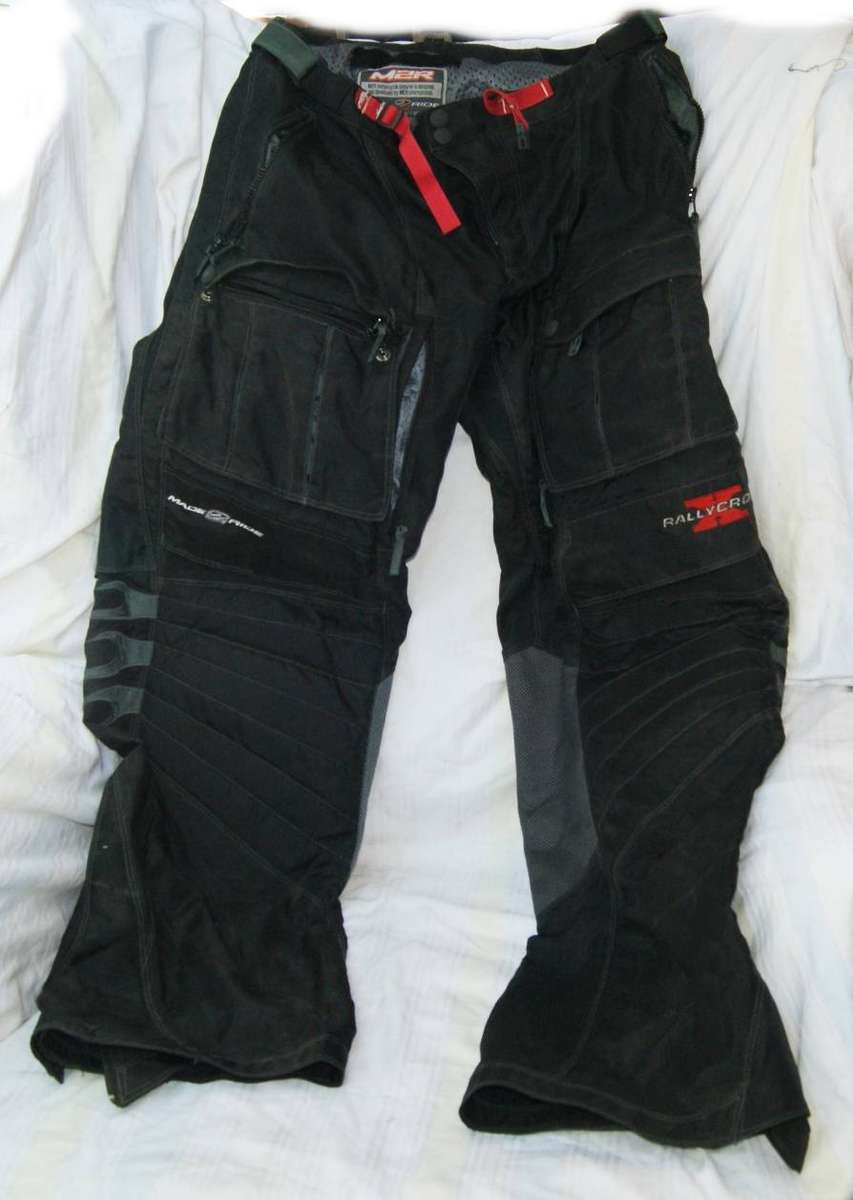 M2R Mens Textile Motorcycle Pants (3XL)
